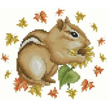 Kitty & Me Designs - Autumn Chipmunk MAIN