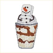 Cross Stitch Wonders - Snowman Delight THUMBNAIL