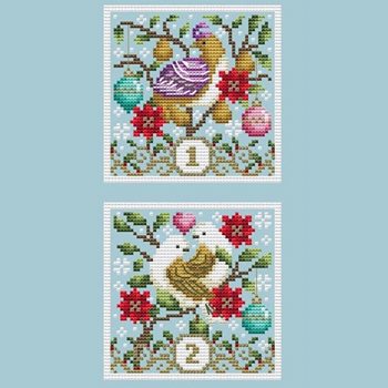 shannon christine designs cross stitch 2022 christmas club 1 cross stitch