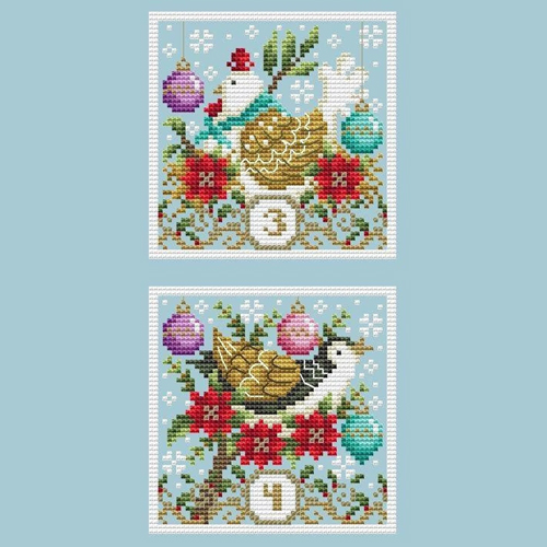 shannon christine designs cross stitch 2022 christmas club 2 cross stitch
