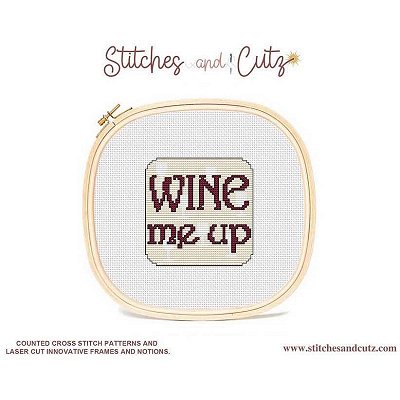 Stitches and Cutz - Wine Me Up MAIN