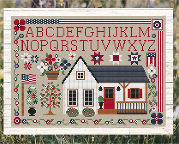 Erin Elizabeth Designs - Red White & Blue Sampler MAIN