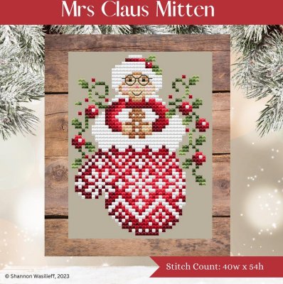 Shannon Christine Designs - Mrs Claus Mitten MAIN