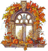 Les Petites Croix De Lucie - Autumn Window THUMBNAIL