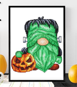 Les Petites Croix De Lucie - Frankenstein Gnome THUMBNAIL