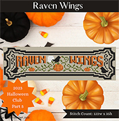 Shannon Christine Designs - 2023 Halloween Club Part 5 - Raven Wings THUMBNAIL