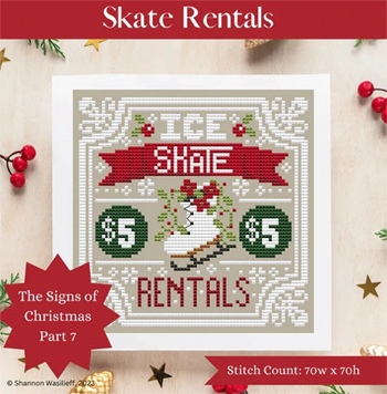 Shannon Christine Designs - Signs Of Christmas Part 7 - Skate Rentals MAIN