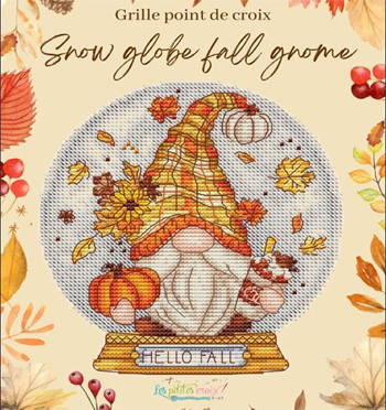 Les Petites Croix De Lucie - Snow Globe Fall Gnome MAIN