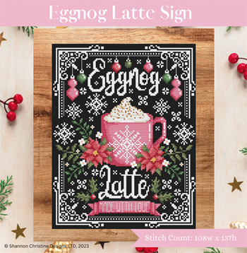 Shannon Christine Designs - Eggnog Latte Sign MAIN