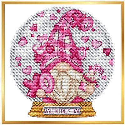 Les Petites Croix De Lucie - Snow Globe Valentine Gnome MAIN