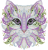 Kitty & Me Designs - Colorful Cats - Mystery THUMBNAIL