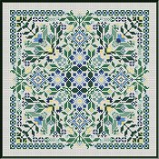 Carolyn Manning Designs - The Bouquet Collection - Buttercream & Blue THUMBNAIL