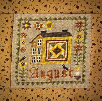 The Woolly Ewe - Patchwork Saltbox Series - August MAIN
