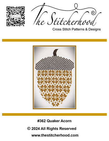 The Stitcherhood - Quaker Acorn #362 MAIN