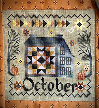 The Woolly Ewe - Patchwork Saltbox Series - October MAIN