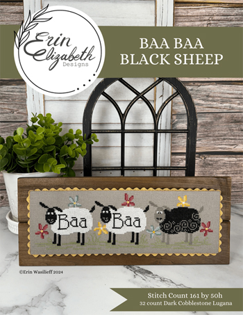 Erin Elizabeth Designs - Baa Baa Black Sheep MAIN