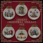 Lola Crow - Creepy Christmas Village Ornament Set THUMBNAIL