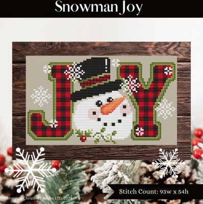 Shannon Christine Designs - Snowman Joy MAIN