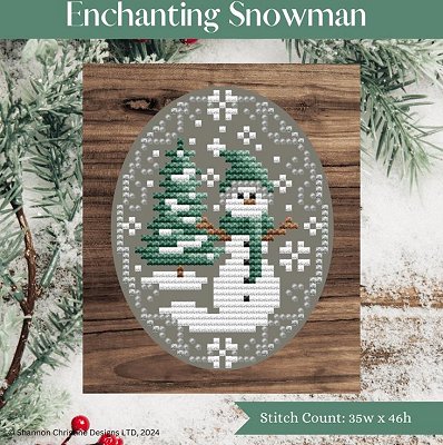 Shannon Christine Designs - Enchanting Snowman MAIN