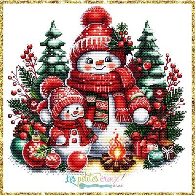 Les Petites Croix De Lucie - Snowmen Family MAIN