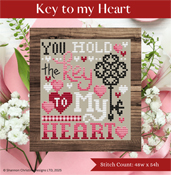Shannon Christine Designs - Key To My Heart THUMBNAIL