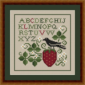 Happiness Is HeartMade - Spring Crow And Strawberry THUMBNAIL