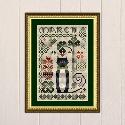 Happiness Is HeartMade - Cat Tales Collection - March Cat MAIN