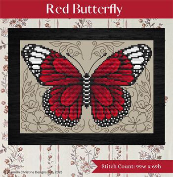 Shannon Christine Designs - Red Butterfly MAIN