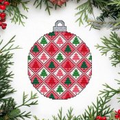 Cross Stitch Wonders - Tree I Christmas Ornament THUMBNAIL