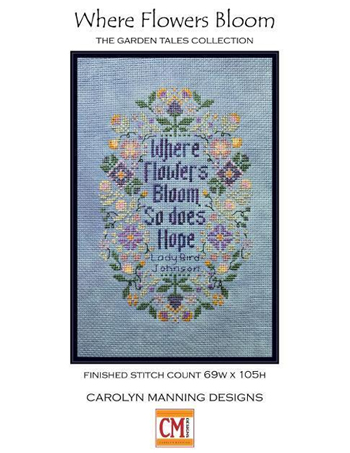 Carolyn Manning Designs - The Garden Tales Collection - Where Flowers Boom MAIN
