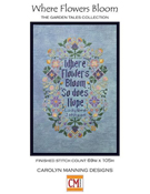 Carolyn Manning Designs - The Garden Tales Collection - Where Flowers Boom THUMBNAIL