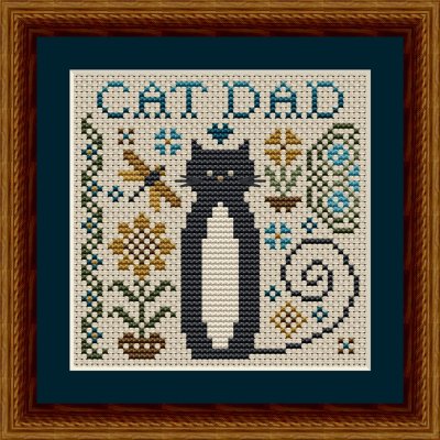 Happiness Is HeartMade - Cat Tales Collection - Cat Dad MAIN