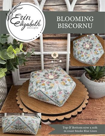 Erin Elizabeth Designs - Blooming Biscornu MAIN