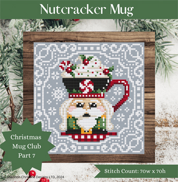 Shannon Christine Designs - Christmas Mug Club Part 7 - Nutcracker Mug MAIN