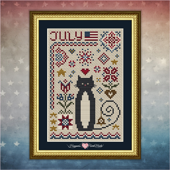 Happiness Is HeartMade - Cat Tales Collection - July Cat MAIN