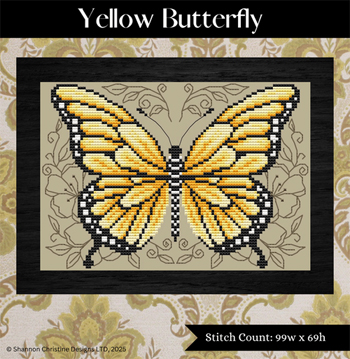 Shannon Christine Designs - Yellow Butterfly MAIN