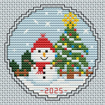 Artists Alley - 2025 Snowman Ornament MAIN