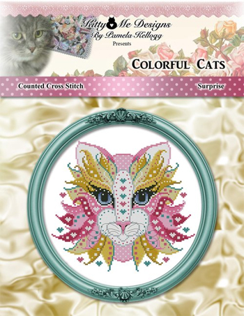 Kitty & Me Designs - Colorful Cats - Surprise MAIN