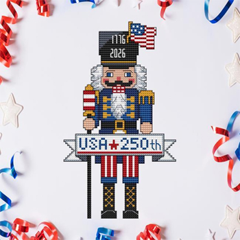 Cross Stitch Wonders - Nutcracker Series - USA 250 MAIN