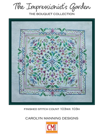 Carolyn Manning Designs - The Bouquet Collection - The Impressionist's Garden MAIN