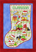 Joan Elliott Design - Ready For Christmas Stocking THUMBNAIL