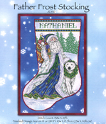 Joan Elliott Design - Father Frost Stocking JE350 THUMBNAIL