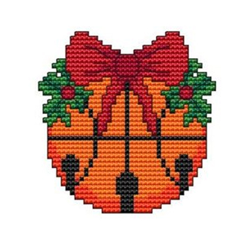 Cross Stitch Wonders - Jingle Bell Ornament Series - Basketball MAIN