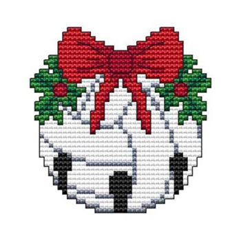 Cross Stitch Wonders - Jingle Bell Ornament Series - Volleyball MAIN