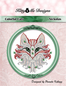 Kitty & Me Designs - Colorful Cats - Nickolas THUMBNAIL