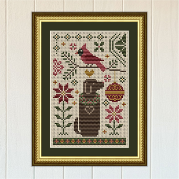 Happiness Is HeartMade - The Dog Days - A Dog And Cardinal Christmas MAIN