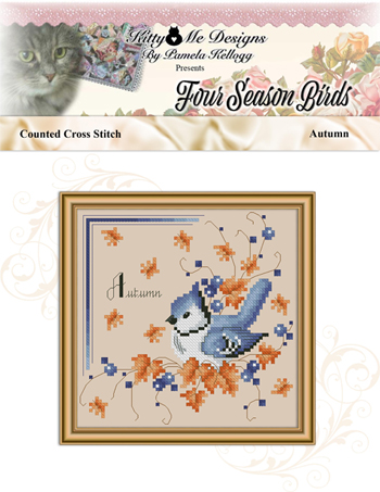 Kitty & Me Designs - Four Season Birds - Autumn MAIN