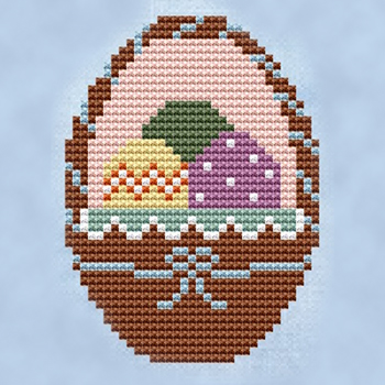 Cute Embroidery by Kate - Easter Basket Eggs MAIN