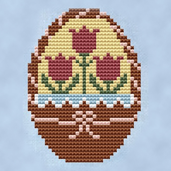 Cute Embroidery by Kate - Easter Basket Tulips MAIN