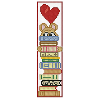 Alessandra Adelaide Needleworks - Love Book Bookmark MAIN
